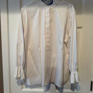 Chico's Cream Button Down Shirt